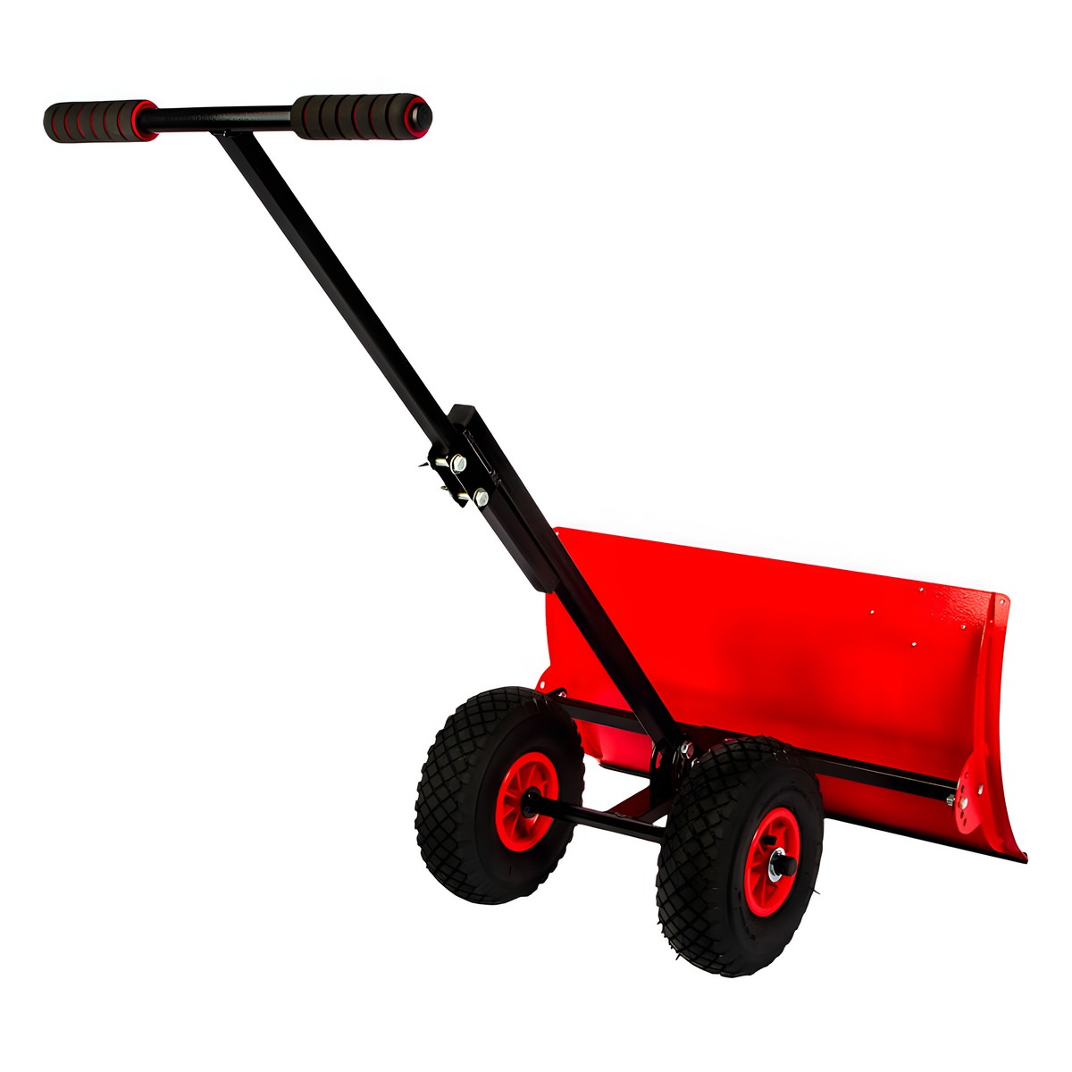 Снегоуборочник ручной DDE STH620 на колесах, поворотный отвал