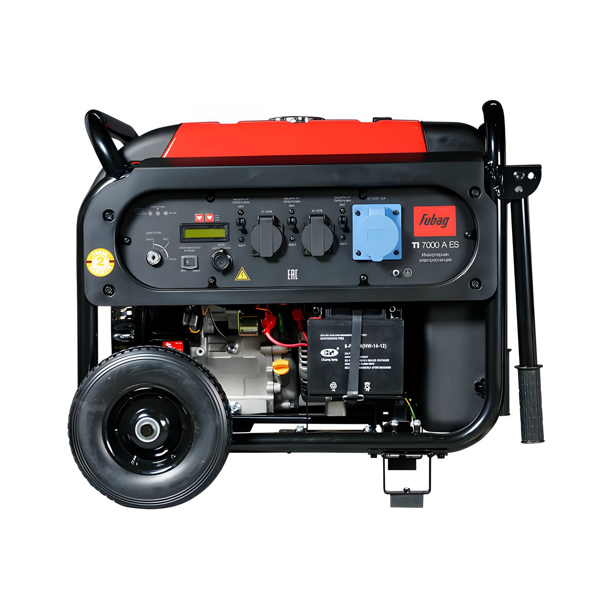 Электростанция бензиновая цифровая FUBAG TI 7000 A ES 838235