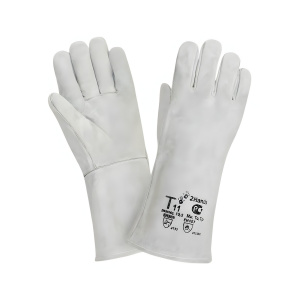 Краги спилковые, пятипальные