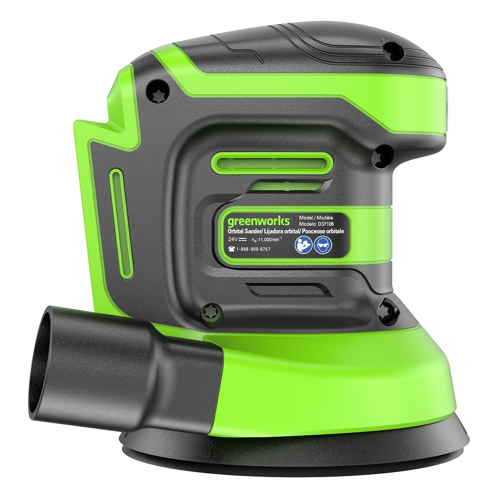 Шлифмашина эксцентриковая аккумуляторная GREENWORKS OS325 (без АКБ и ЗУ) 3100907