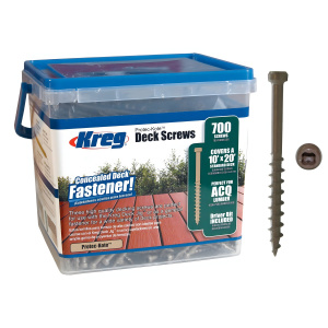 Шурупы 50.8 мм Protec-Kote + DESKDRIVER (700 шт., для DESC JIG) KREG SDK-C2W-700