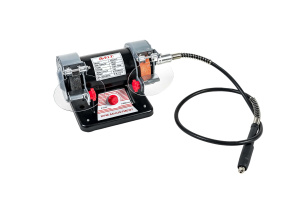 Станок точильный электрич. P.I.T. PBG75-C МАСТЕР (160 Вт, 0-11000 об/мин, ф75*20*10мм, гибкий вал)