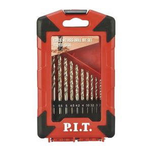 Набор сверл 13 предметов P.I.T. (ASET01-013A)