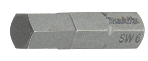 Бита HEX 6.0 х 25 мм E-form (10 шт.) MZ MAKITA P-21406