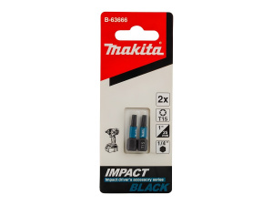Бита T15 х 25 мм C-form (2 шт.) Impact Black MAKITA B-63666