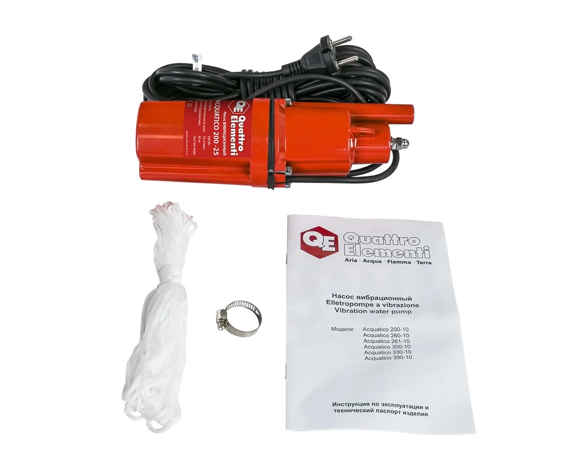 Насос вибрационный QUATTRO ELEMENTI Acquatico 200-10
