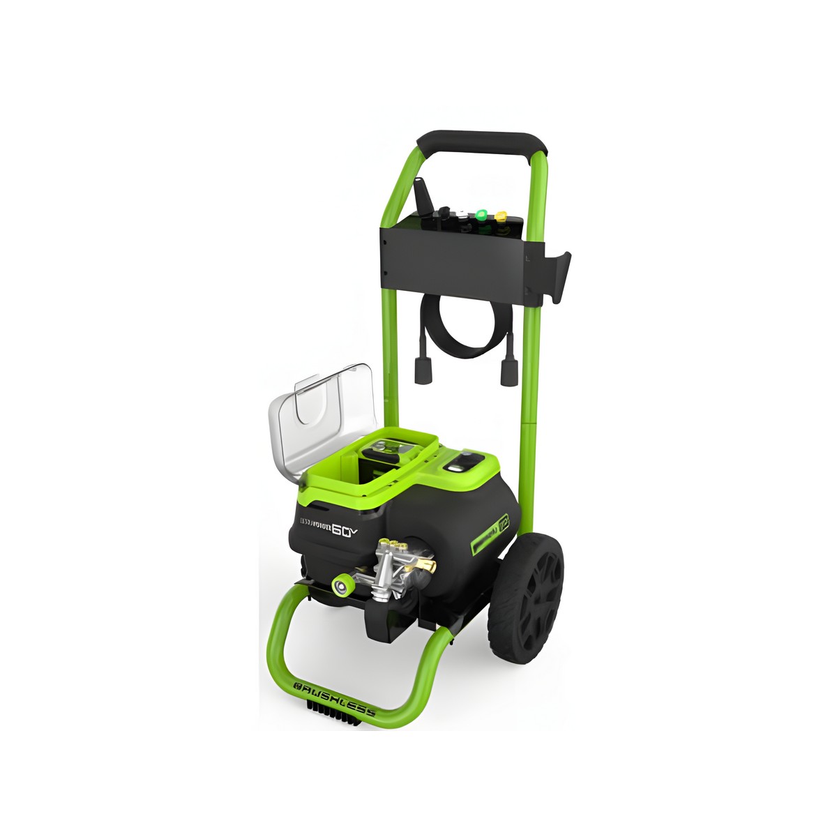 Мойка высокого давления аккумуляторная GREENWORKS (60V. 250 бар, бесщет., с портом на 2АКБ) 5106207