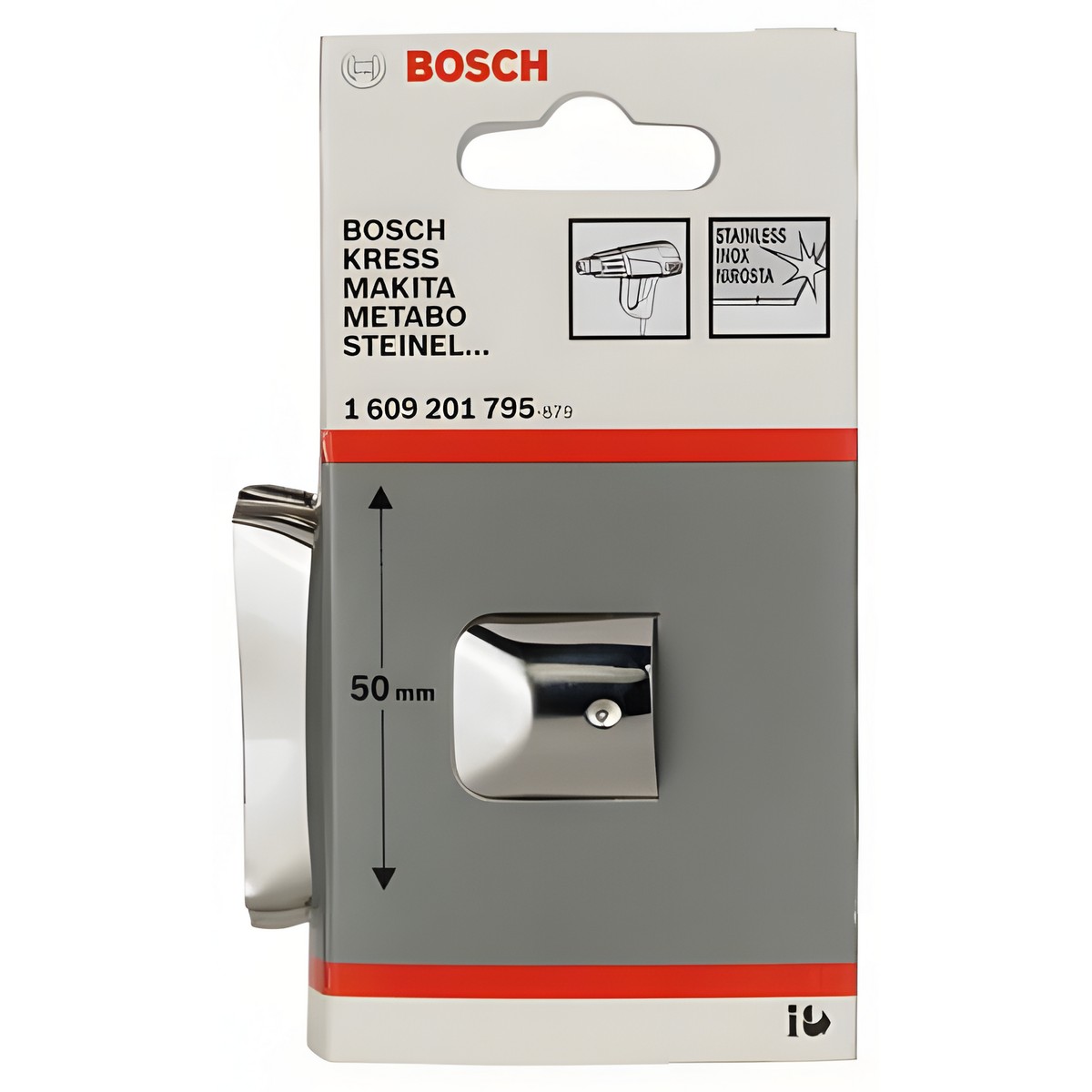 Сопло плоское 50 мм BOSCH 1609201795