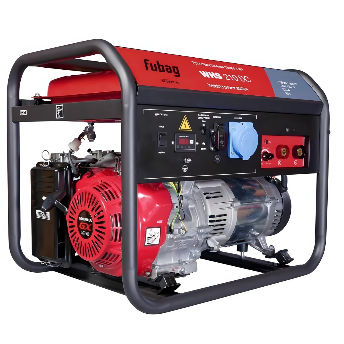 Электростанция бензиновая сварочная FUBAG WHS 210 DC 838240