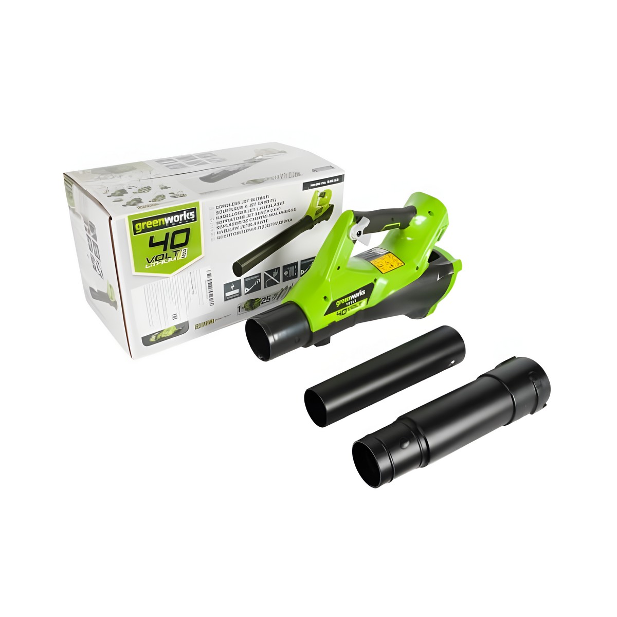 Воздуходувка аккумуляторная GREENWORKS G40AB (без АКБ и ЗУ) 2400807
