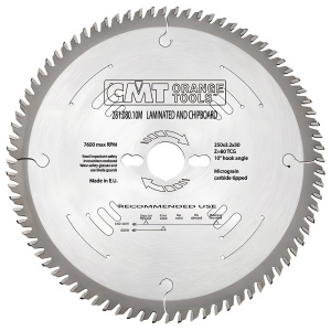 Диск пильный 250 x 3.2 х 30 мм 80T (дерево) CMT 281.080.10M