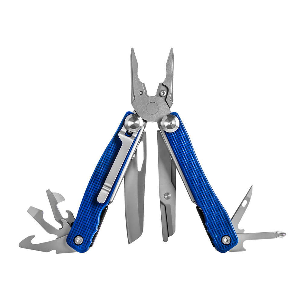Мультитул 14-в-1, корпус из нерж. стали, чехол КОБАЛЬТ 918-282
