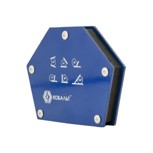Угольник магнитный 145 х 110 мм (6 углов, магнит до 34 кг) КОБАЛЬТ 918-290