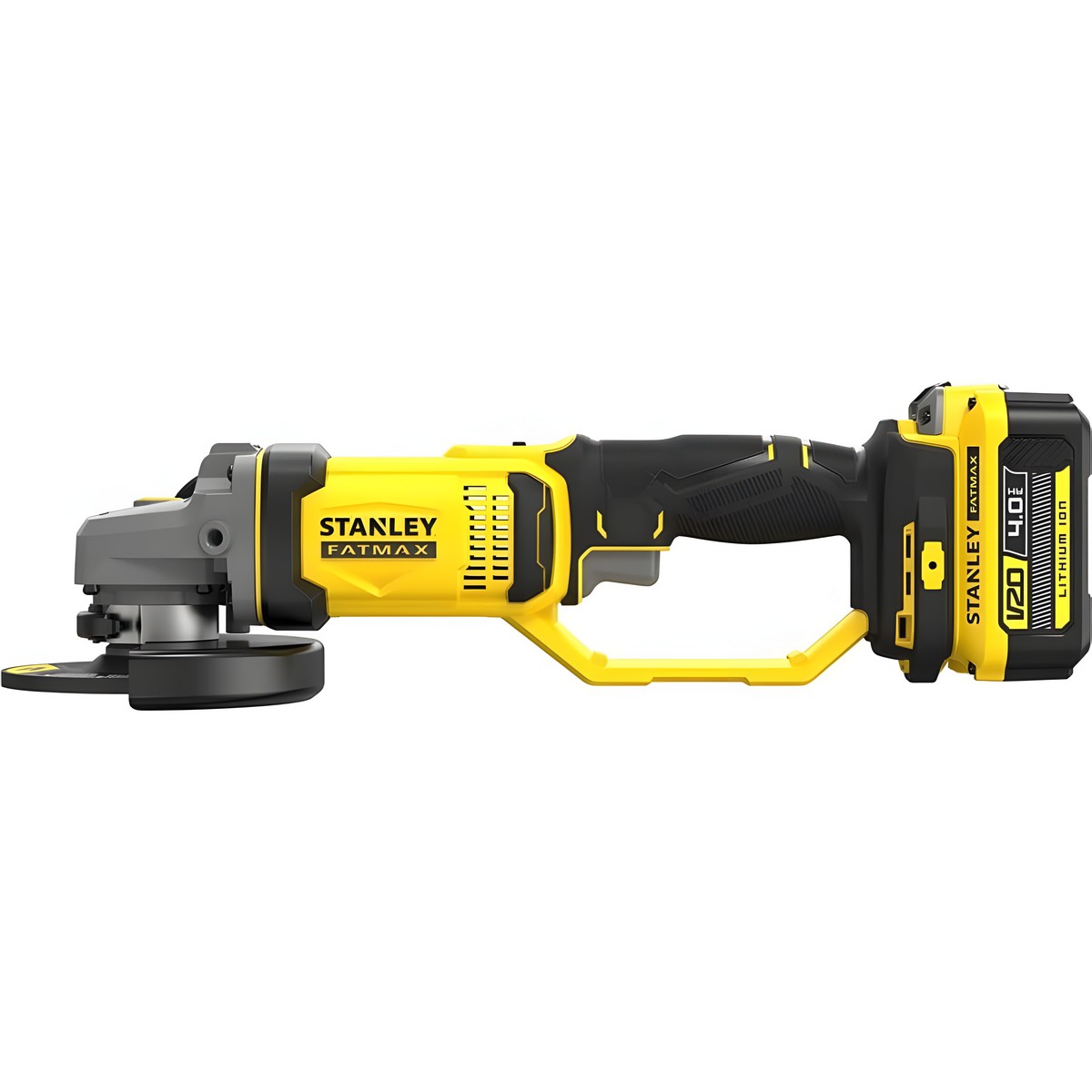Шлифмашина угловая аккумуляторная STANLEY SFMCG400M2K-QW