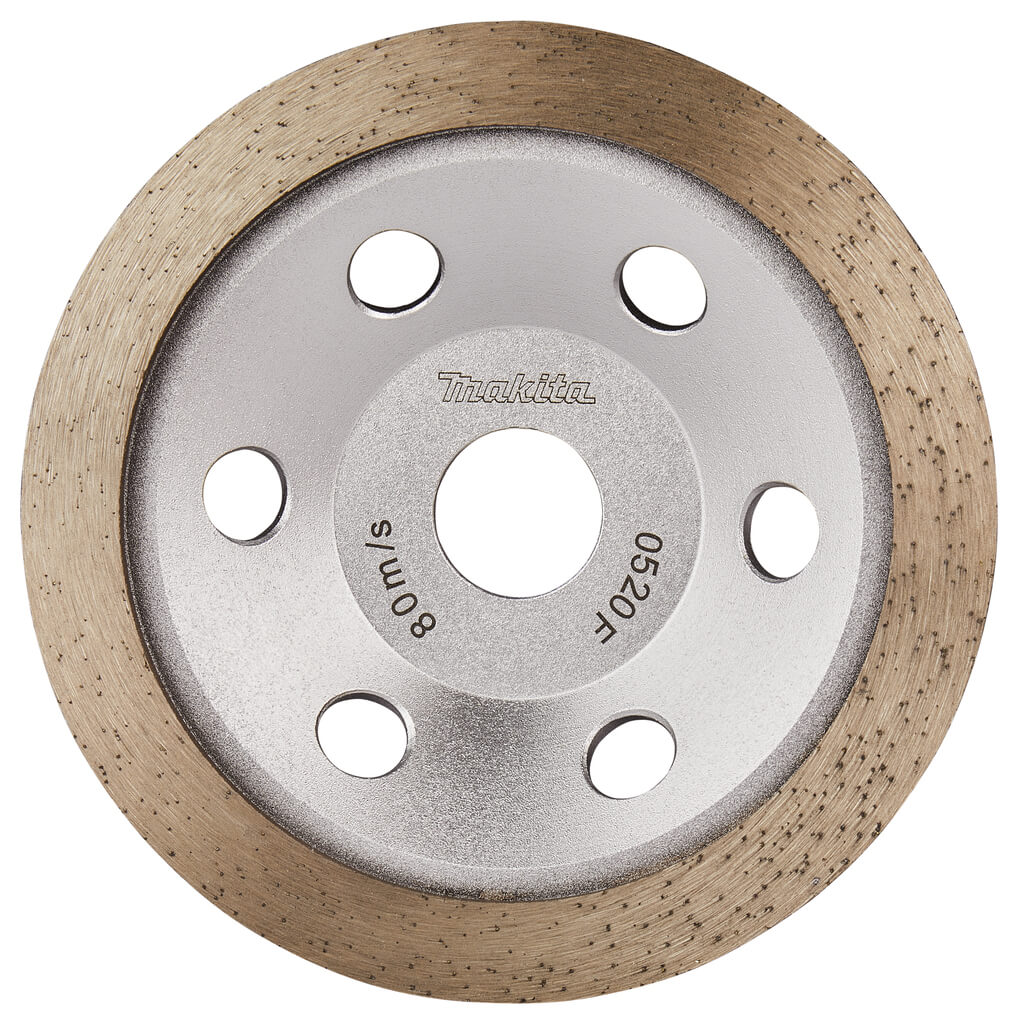 Чашка алмазная шлифовальная 125 мм х 22.23 мм Standard MAKITA (финиш. шлиф.) D-41464