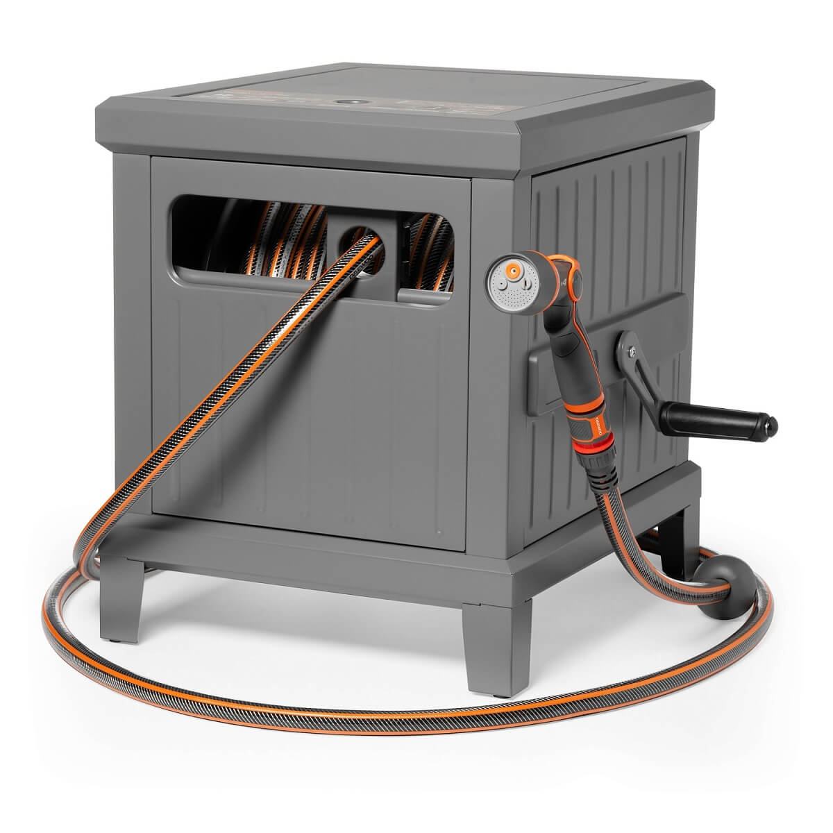 Катушка металлическая с шлангом 45 м DWR 6145 DAEWOO