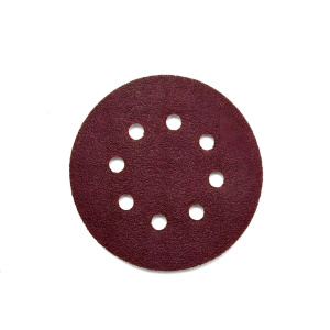 Круг шлифовальный 125 мм P180, 8 отв., коричневый (1 шт.) MAKITA D-54558