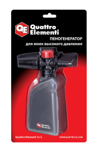 Пеногенератор 0,4 л для мойки высокого давления QUATTRO ELEMENTI 248-412
