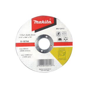 Диск отрезной 115 х 1.2 х 22.2 мм (нерж. сталь) MAKITA D-18764