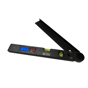 Угломер цифровой с двумя пузырьковыми уровнями WOODWORK DP-02