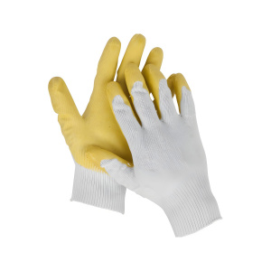 Перчатки ХБ обливная ладонь (размер L-XL, 13 класс, 1 пара) STAYER Protect 11408-H10