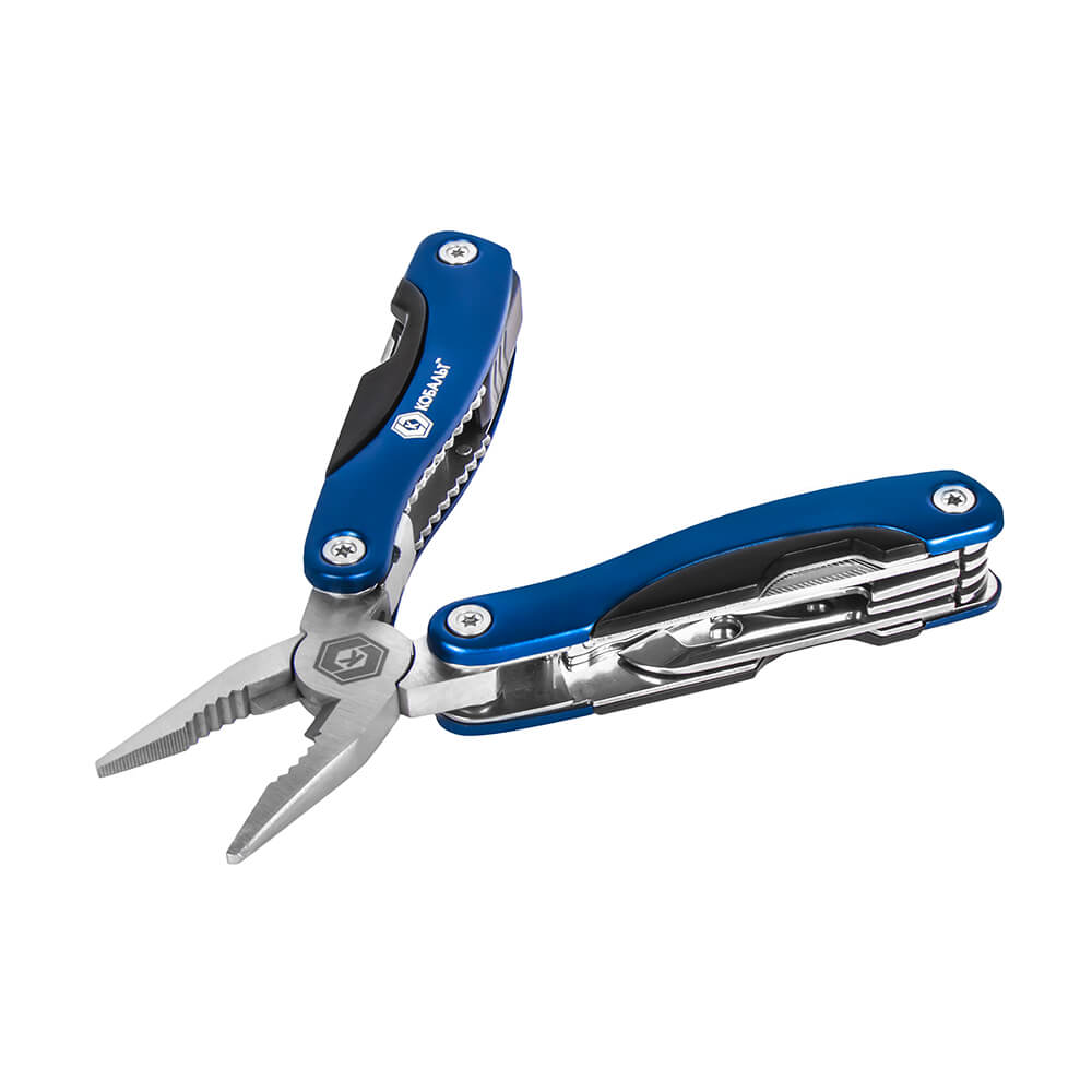 Мультитул 12-в-1, корпус из нерж. стали, чехол КОБАЛЬТ 918-275