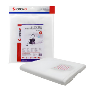Мешок-пылесборник синтетический, оригинальный OZONE+ ШТРОБОРЕЗ-3 (1 шт.)