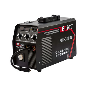 Инвертор сварочный полуавтомат BRAIT МIG-300QD+ПОДАРОК проволока омедненная 18.01.015.043П