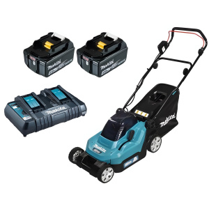 Газонокосилка аккумуляторная MAKITA DLM382PM2