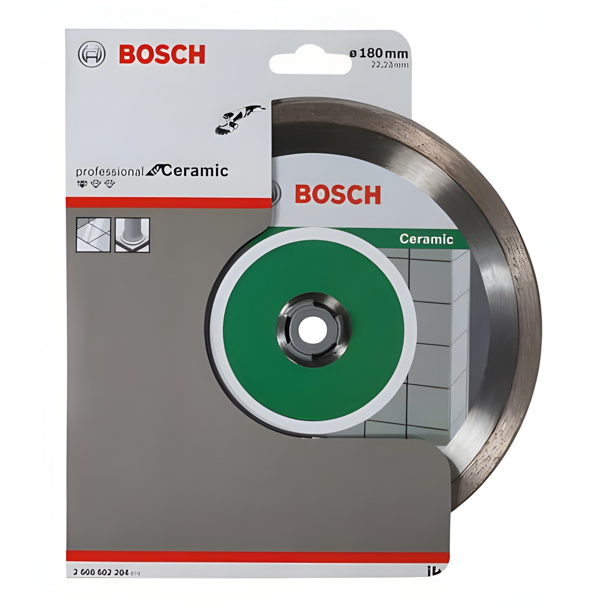 Диск алмазный 180 х 22.2 мм Standard for Ceramic BOSCH 2608602204