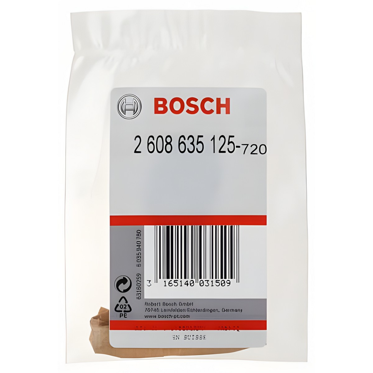 Нож нижний (для GUS 9.6) BOSCH 2608635125