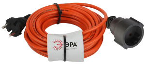 Удлинитель 10 м (ПВС 2 х 1.0, бухта 1 гн., IP44) ЭРА УТ000093856