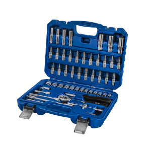 Набор инструмента, универсальный (53 предм., 1/4'', кейс) КОБАЛЬТ 919-562