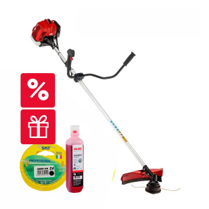 Бензокоса GEOS Max Comfort 126 B + ПОДАРОК (леска 2,4 мм, масло 0,1 л)