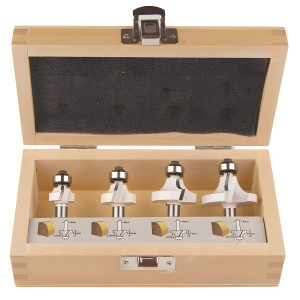 Набор фрез (4 шт., хвостовик 8 мм) MAKITA D-53534