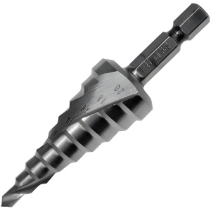 Сверло ступенчатое 4-20 мм (9 ступеней) HSS MAKITA D-40157