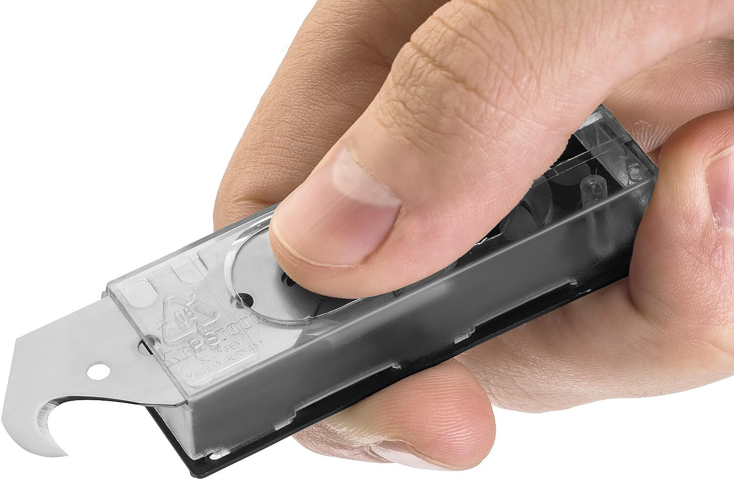 Лезвия трапециевидные A02 (5 шт.) Solingen KRAFTOOL 09627-S5_z02