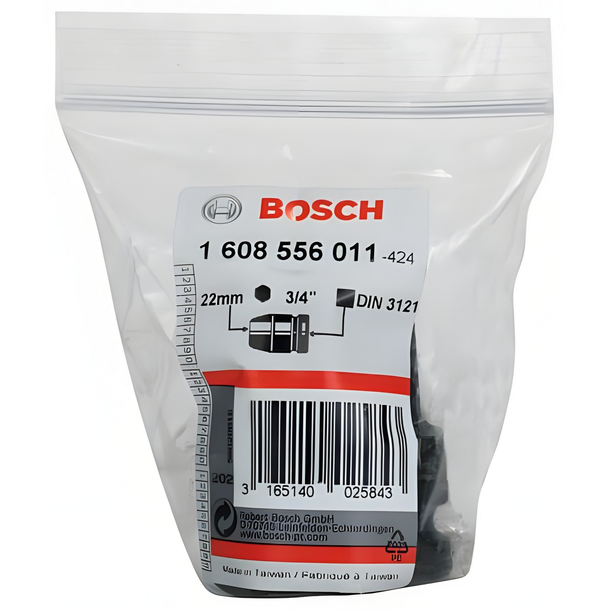 Головка ударная 3/4" 22 х 50 мм (М 14) BOSCH 1608556011