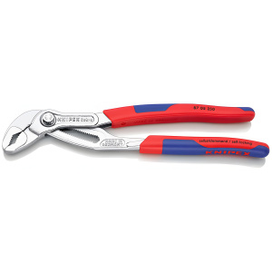 Клещи переставные трубные 250 мм Cobra (хром) KNIPEX KN-8705250