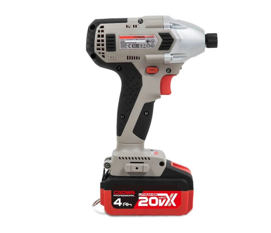 Винтоверт аккумуляторный ударный CROWN CT22021HX-4 TB