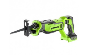 Пила сабельная аккумуляторная GREENWORKS GPT-BLRS-1 (без АКБ и ЗУ) 1200607