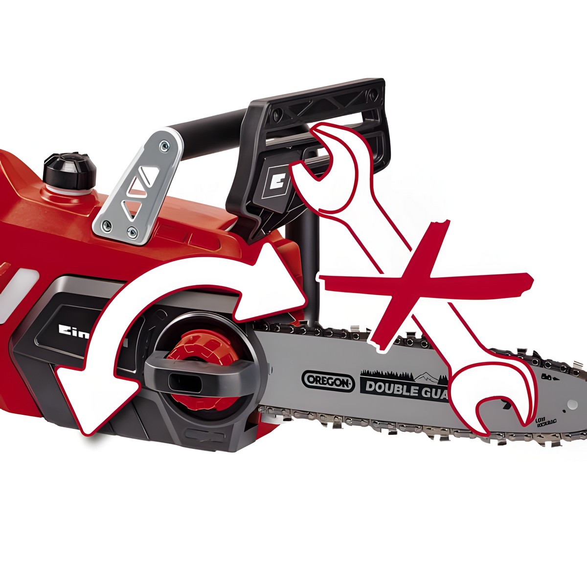 Пила цепная аккумуляторная Einhell PXC GE-LC 18/25 Li-Solo 4501761