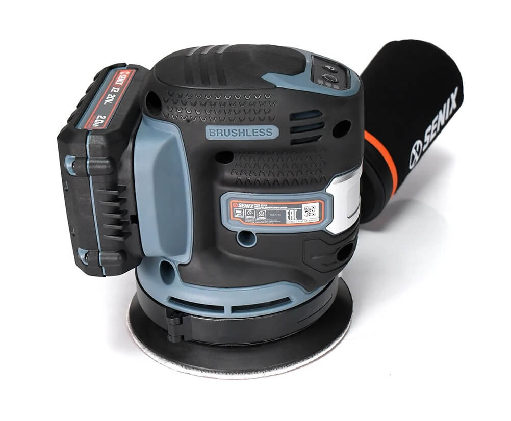 Шлифмашина эксцентриковая аккумуляторная SENIX PSX2-M1-EU