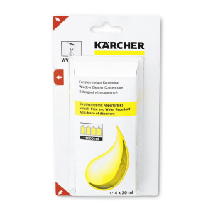 Средство для мойки стекол концентрированное KARCHER RM 503, 20 мл (4 шт.) 6.295-302.0