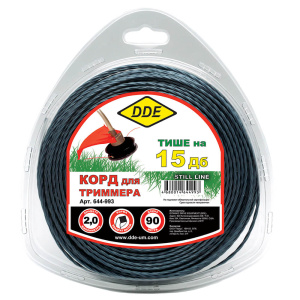 Корд 2.0 мм х 90 м (витой квадрат) Steel line DDE 644-993