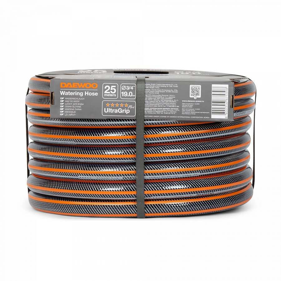 Шланг UltraGrip 25 м, 3/4'' (19 мм) DWH 5134 DAEWOO