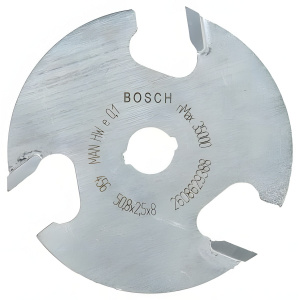 Фреза пазовая плоская (D50.8/H2.5/L8) Expert for Wood BOSCH 2608629388