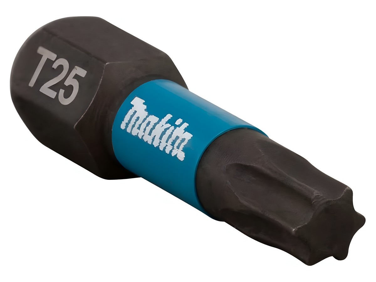 Бита T25 х 25 мм C-form (2 шт.) Impact Black MAKITA B-63688