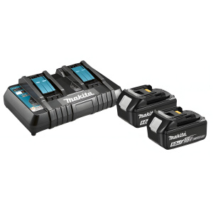 Набор (DC18RD + BL1850B - 2 шт., 5.0Ah, картон) MAKITA 191L75-3