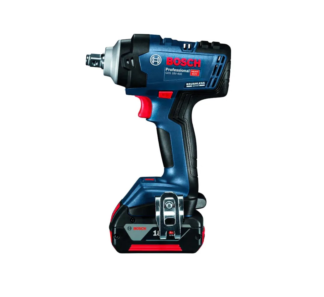 Гайковерт аккумуляторный ударный BOSCH GDS 18V-400 06019K00F0